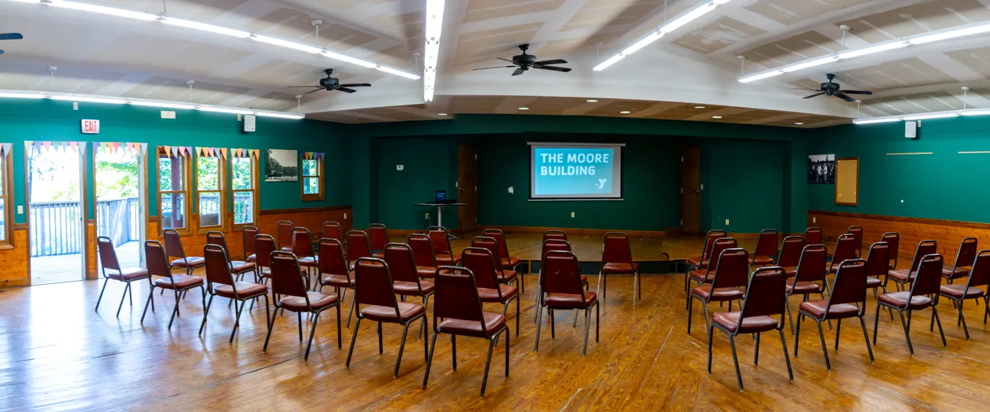 The interior of the Moore Building