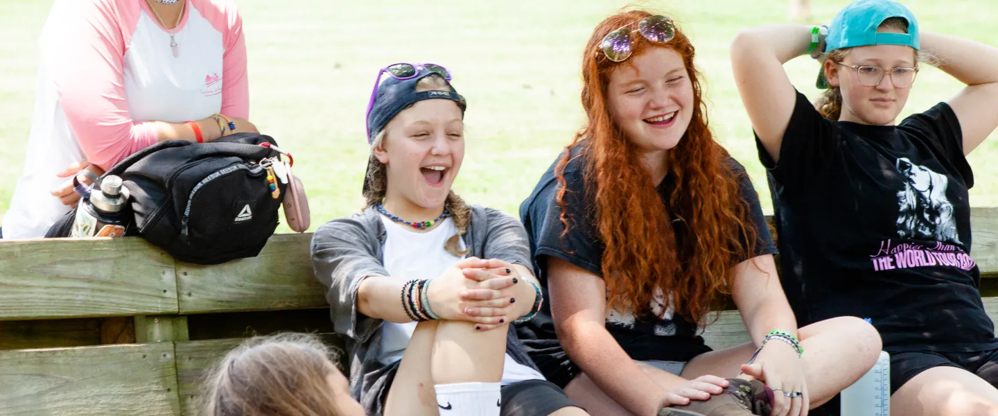 A group of teen girls
