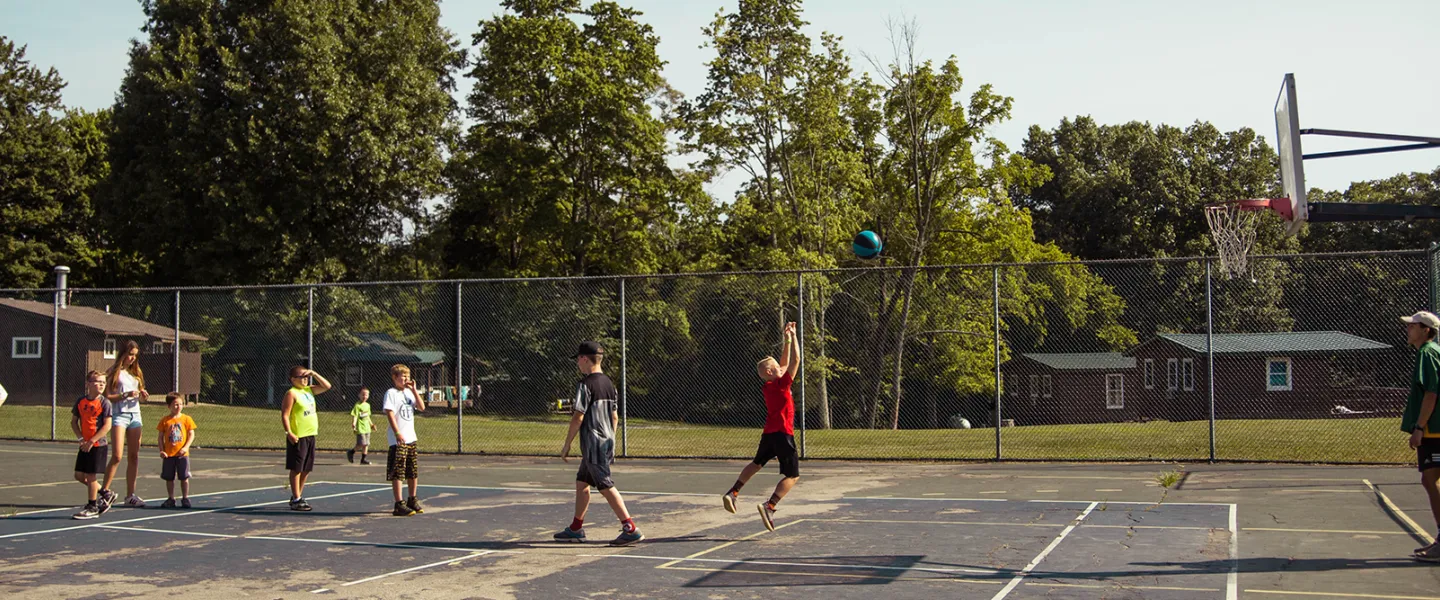 Basketball at Camp Kern