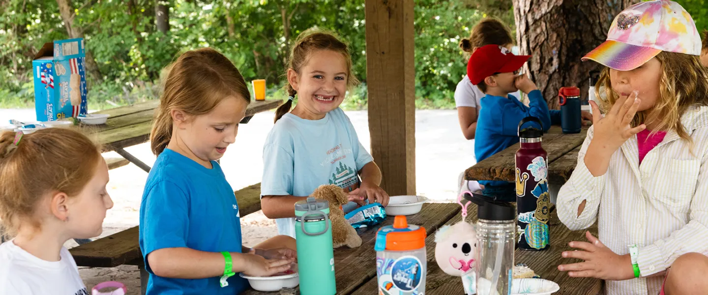 Day camp snack crafts