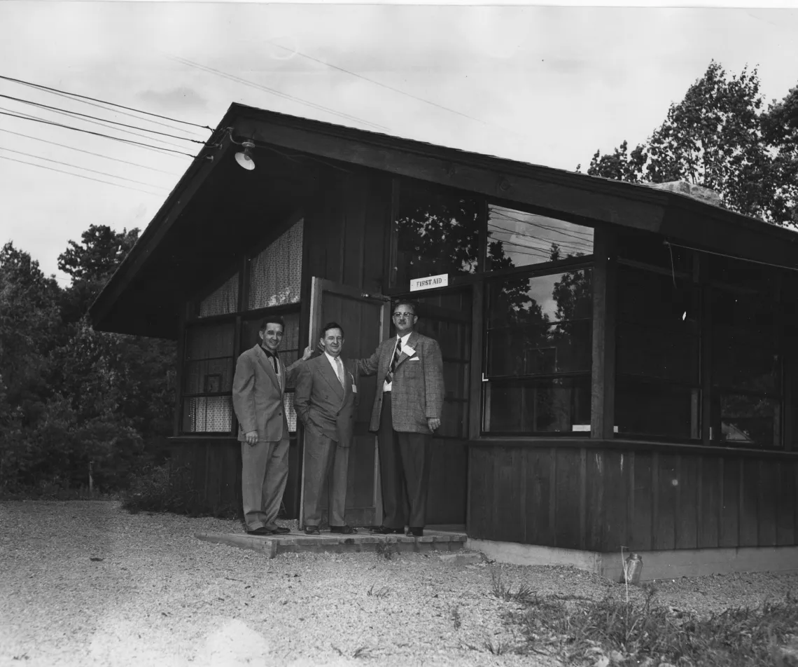 early days of camp kern