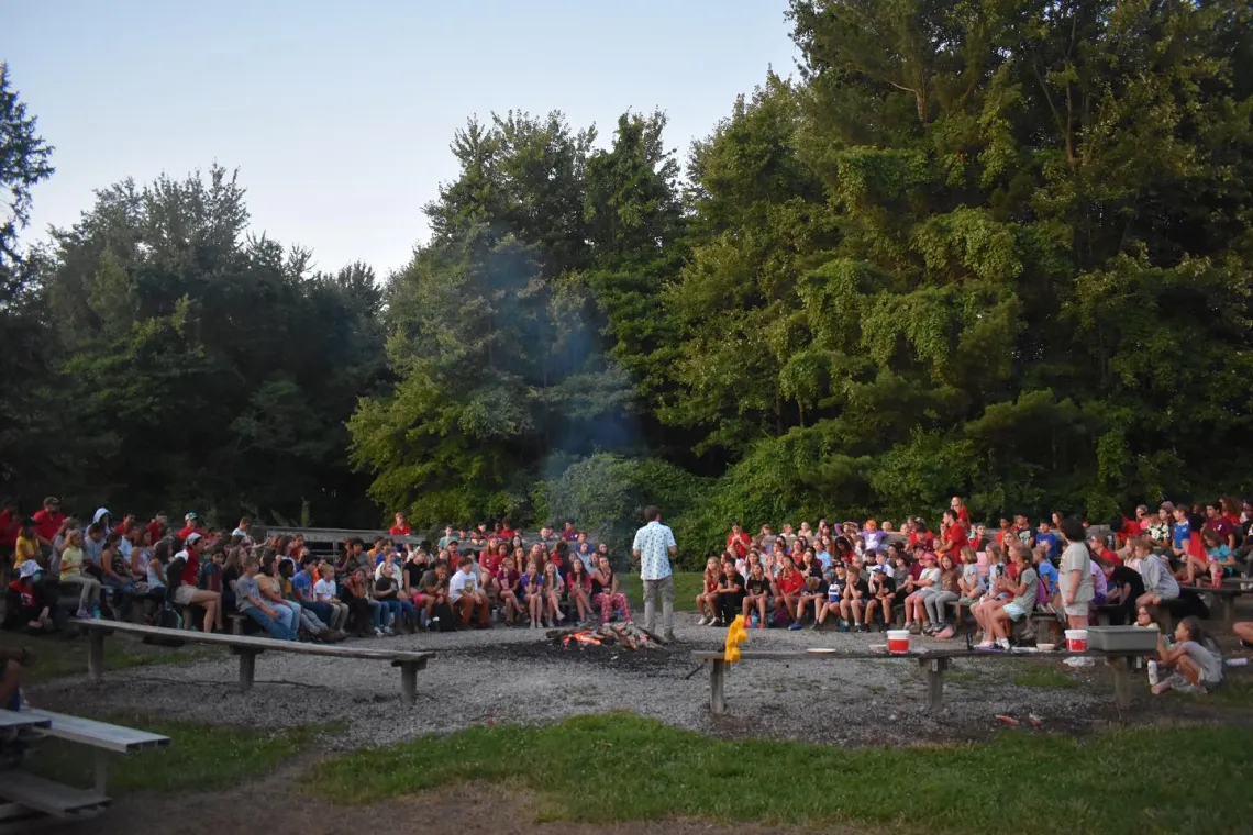 A group of kids at Camp