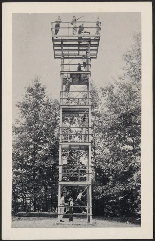 An old image of Pete's Tower